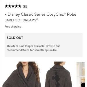 Bearfoot Dreams x Disney Classic Series CozyChic® Robe